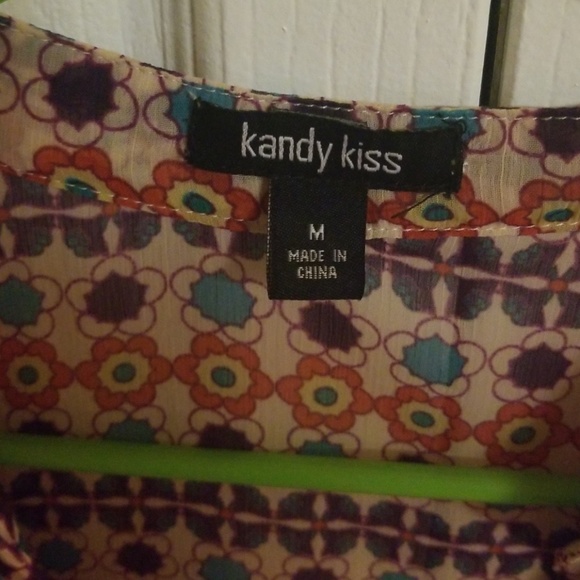 Flower pattern blouse - Picture 2 of 3